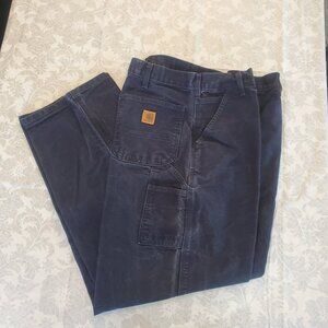 Men's Carhartt Jeans 40 x 32 Rugged Workwear Blue